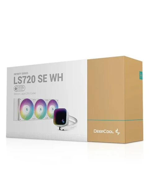 DeepCool LS720 SE WH - White 360mm ARGB Liquid CPU Cooler