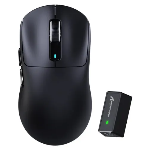 ATTACK SHARK X3PRO BLACK Tri-Mode 8K Gaming Mouse - Wireless Black