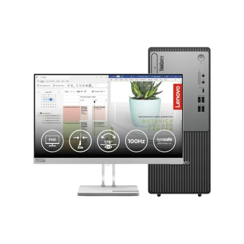 DESKTOP LENOVO NEO DESKTOP 50T GEN 5 / i3-13100 - 8 GB - 256 GB - Ecran: 22 pouce / FreeDos