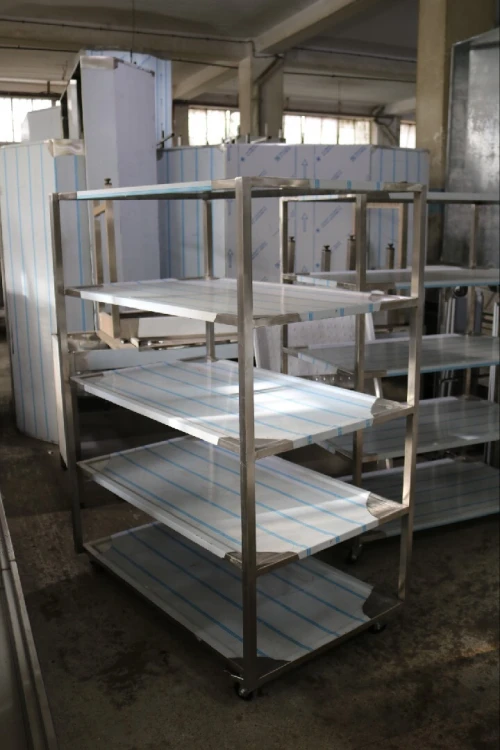 Meubles inox table de travail chariots
