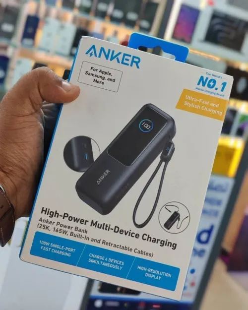 Power Bank Anker 25K 165W