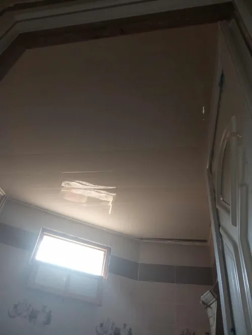 Fourniture et pose faux plafond PVC