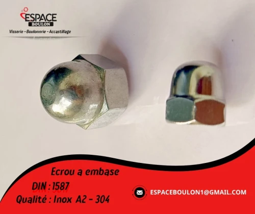 Ecrou borgne INOX