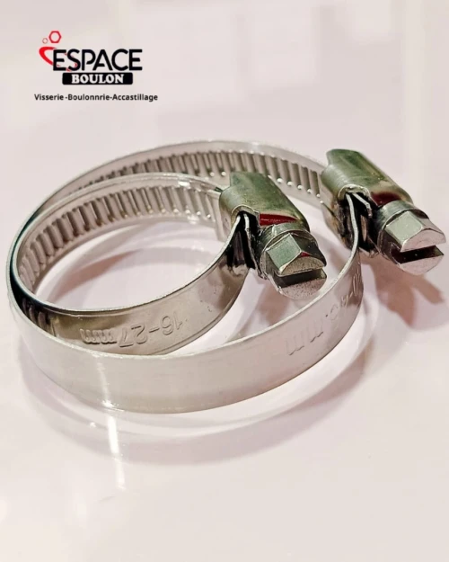 Collier de serrage inox A2 - 304