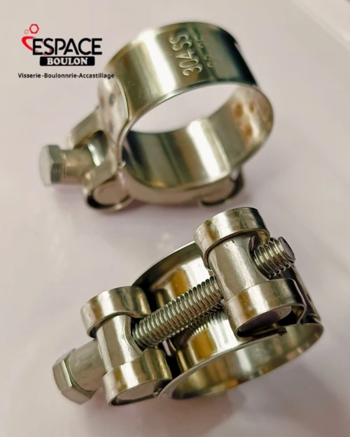Collier de serrage inox A2 - 304
