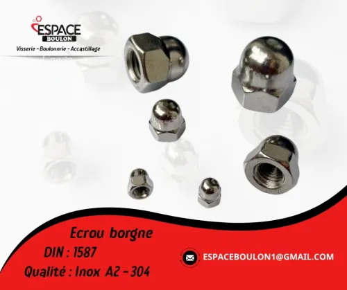 Ecrou borgne INOX