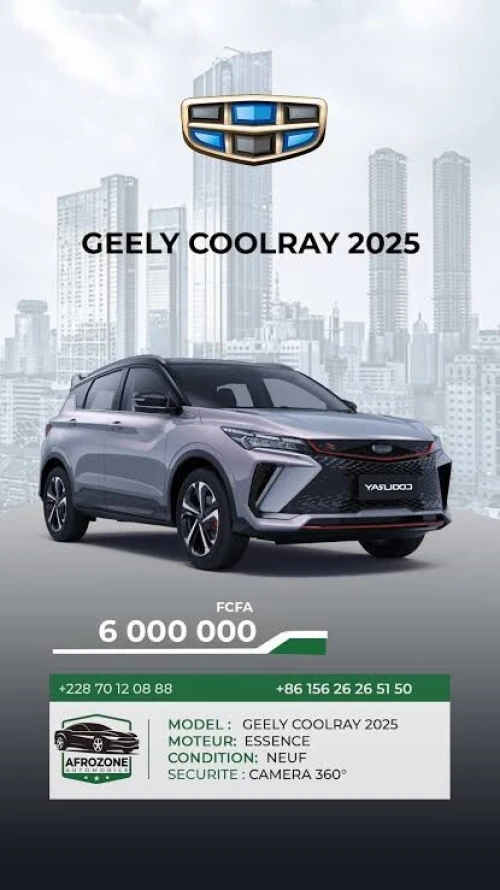 Geely Coolray 2025 Super max la toute
