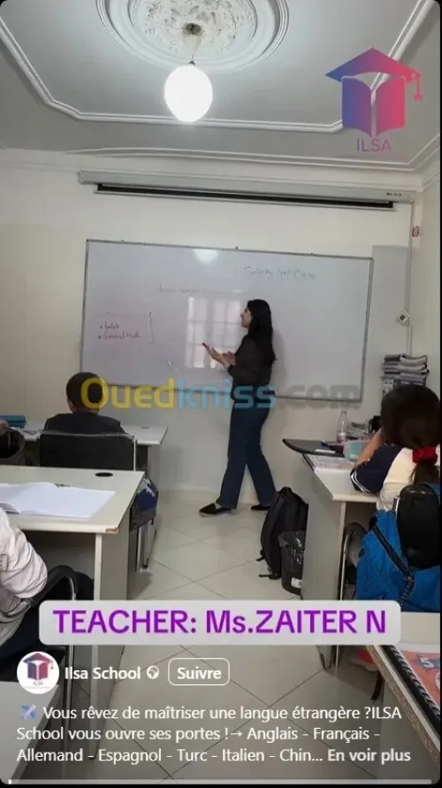 Ecole des langues Anglais Français Allemand Espagnol Italien Turc Russe Chinois TOEFL IELTS TCF DALF