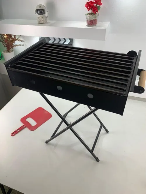 Barbecue Pliable Portable en Métal 