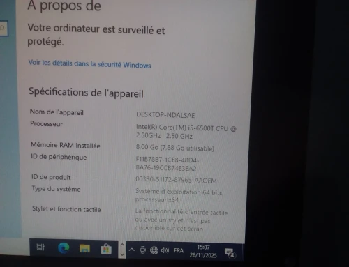 Mini unité HP i5 6ième gen+ Ecran HP mouvable