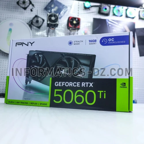 PNY GeForce RTX 5060 Ti 16GB OC Graphics Card