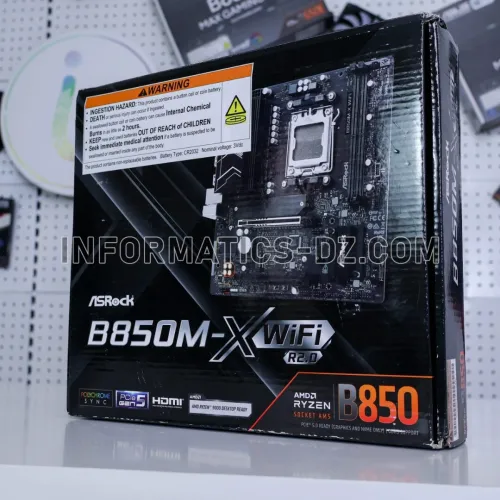 ASRock B850M-X WiFi AM5 DDR5 Micro-ATX Motherboard