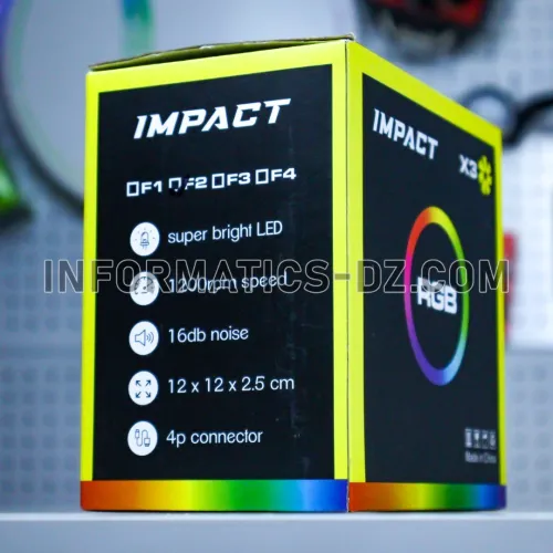 IMPACT Kit 3 Fans RGB