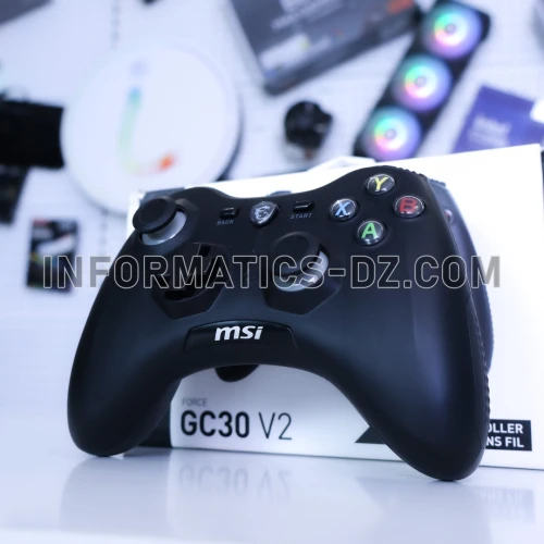 MSI Force GC30 V2 Black Gamepad  Wireless Controller