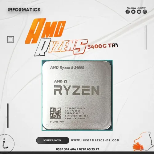 AMD Ryzen 5 3400G TRAY (3.7 GHz / 4.2 GHz) TRAY PROCESSOR