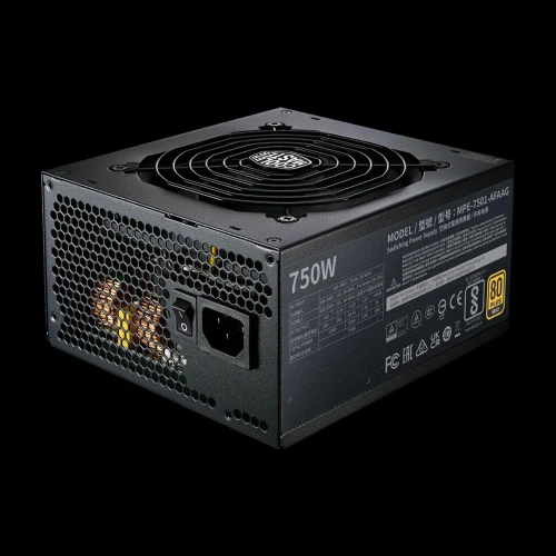 Cooler Master MWE Gold 750-V2 Power Supply | 80 Plus Gold 750W Fully Modular