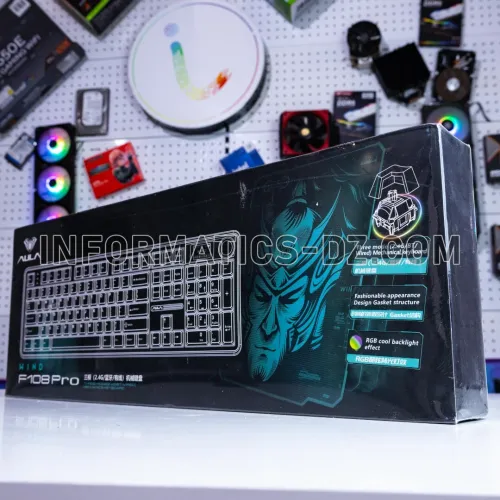 AULA WIND F108 PRO MECHANICAL SWITCH RGB KEYBOARD