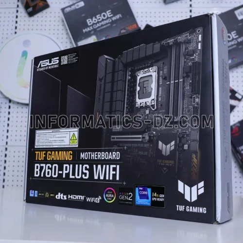 ASUS TUF GAMING B760-PLUS WIFI DDR5 ATX Motherboard