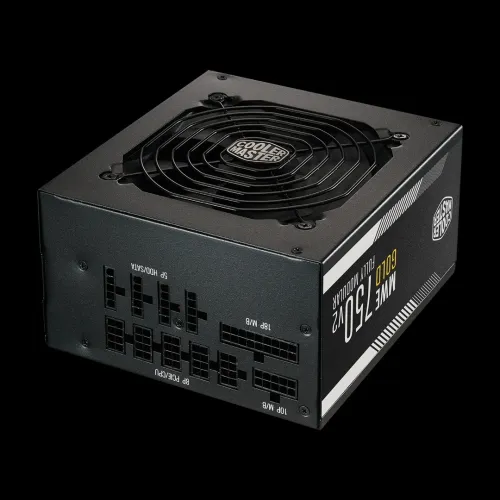 Cooler Master MWE Gold 750-V2 Power Supply | 80 Plus Gold 750W Fully Modular