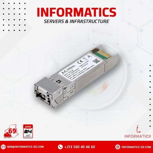 MFM1T02A-SR -Mellanox ConnectX 10GbE SFP+ SR Optical Transceiver 850nm Multimode (MMF) Up to 300m Reach LC Duplex High-Performance Low Latency Module