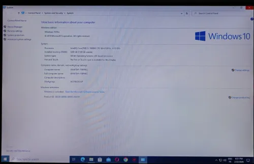 Pc de bureau / unité de Gamer