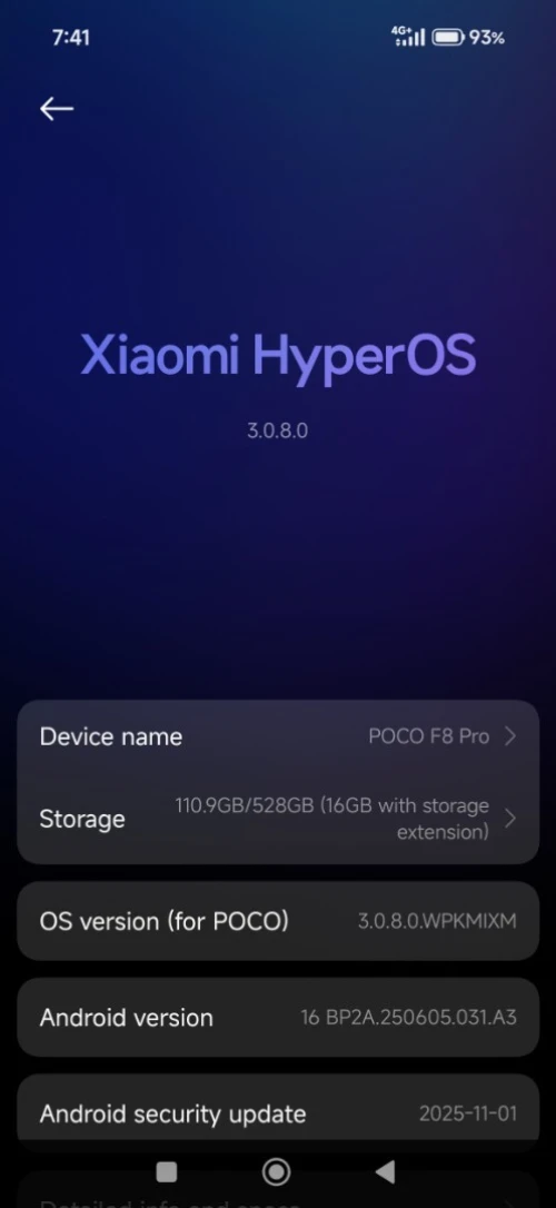 Xiaomi poco F8 pro 12\512