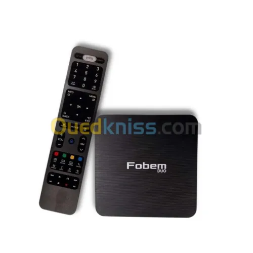 Tv BOX FOBEM DUO 4K + 12 mois FORMULA PRO (ANDROID 13 / 2Go RAM / 16Go MEMOIRE )