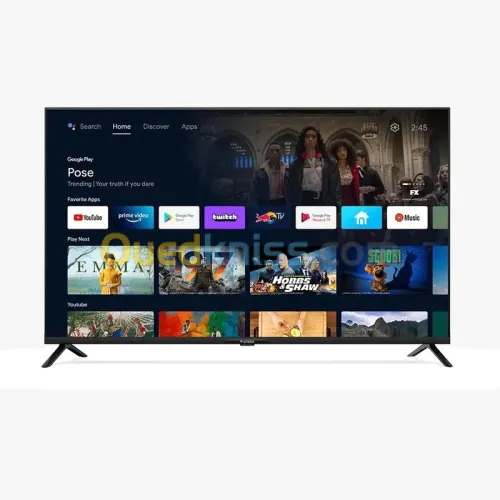 TV CRISTOR Série A4 DLED - 32" - ANDROID TV - HD