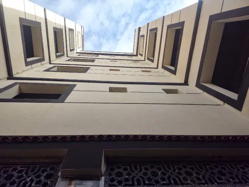 Revetement des façades 