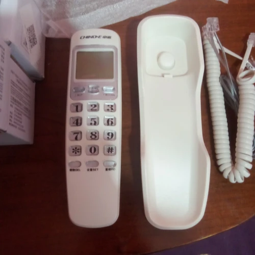 Téléphone fixe filaire murale