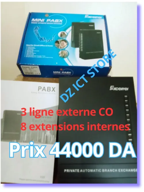 Mini pabx analogique 3x8
