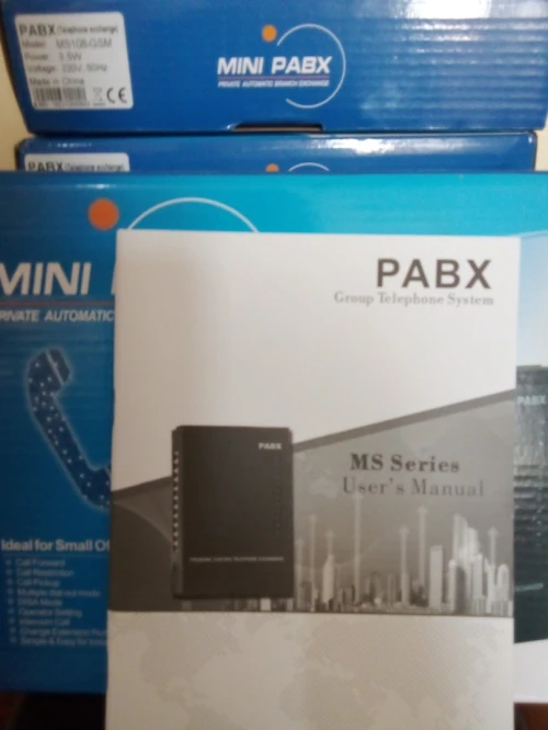 MINI standard téléphonique PABX SOHO Avec 02 Sortie externe :GSM (Mobils, OoredoO, Dezzy)+ PSTN(AT)