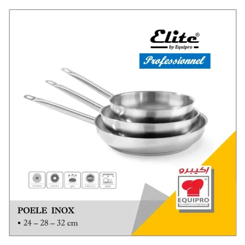 Poêle inox - ELITE