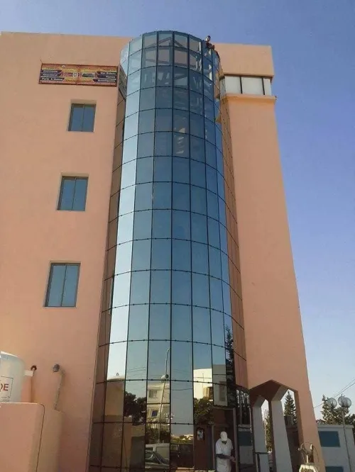 Mûr Rideau Alucobond Habillage Intér Et Extérieur Menuiseries PVC Aluminium Travaux De Fer