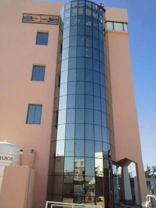 Mûr Rideau Alucobond Habillage Intér Et Extérieur Menuiseries PVC Aluminium Travaux De Fer