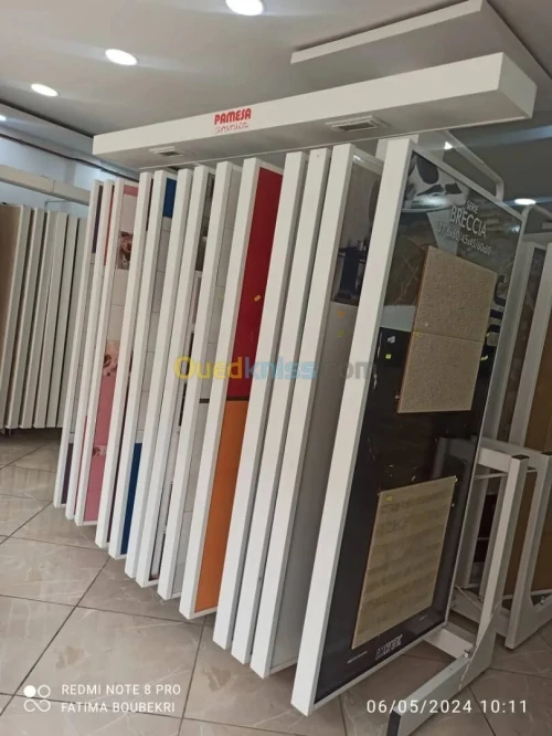 Vente Présentoirs de Carrelage Professionnels (Type Livre/Coulissant)
