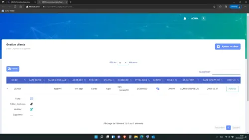 Plateforme gestion livraison express 