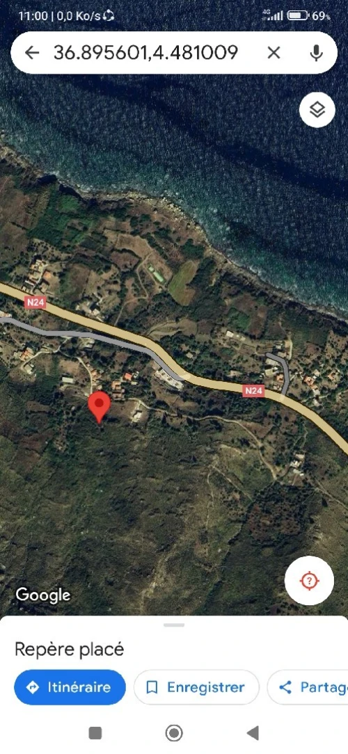 Vente Terrain Tizi ouzou Azeffoun