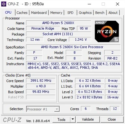 Amd Ryzen 5 2600x