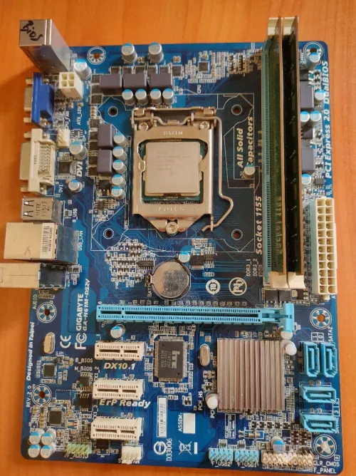 KIT H61 GIGABYTE + RAM 8GB + CPU G2020
