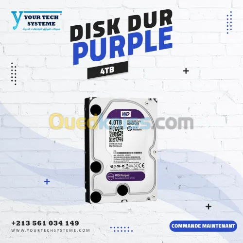 DISK DUR 4TB PURPLE