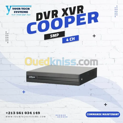 DVR XVR 4 CH DAHUA COOPER UP TO 5MP