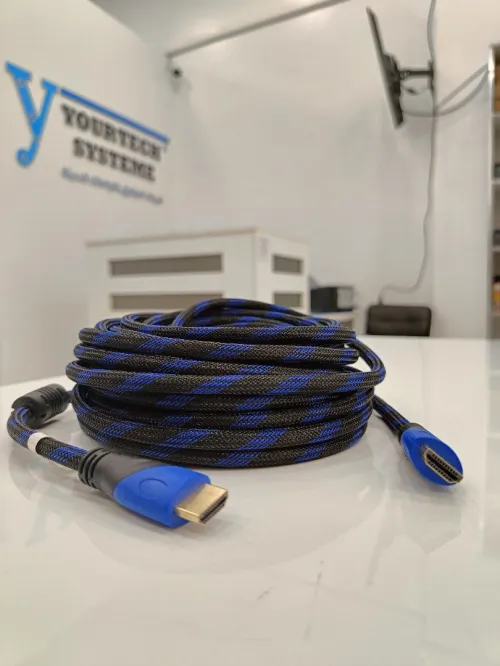 CABLE HDMI/HDMI TRESSE 10M CAPSYS