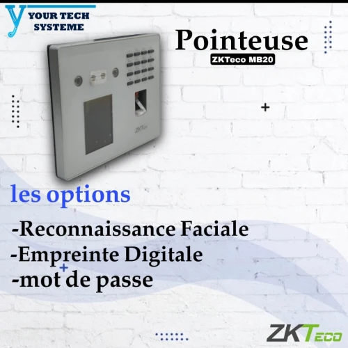 pointeuse  ZKT eco MB20