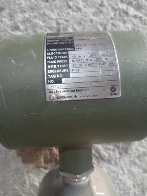 Débitmètre yokogawa 