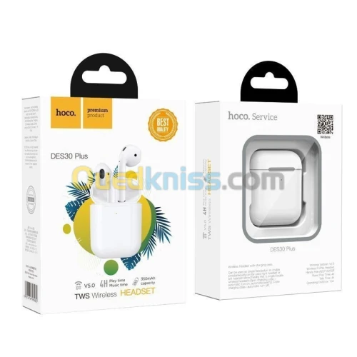      DES30 kit sans fil , Bluetooth 5.0 , Touch Control