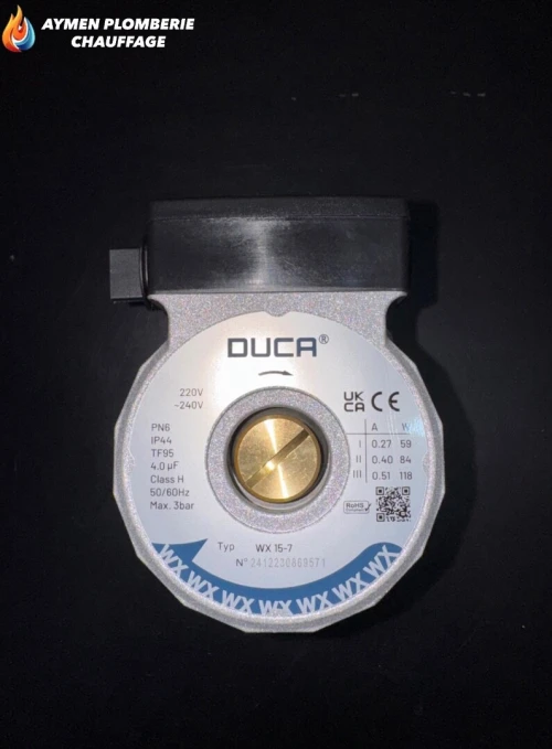 MOTEUR POMPE DUCA 118 15-7