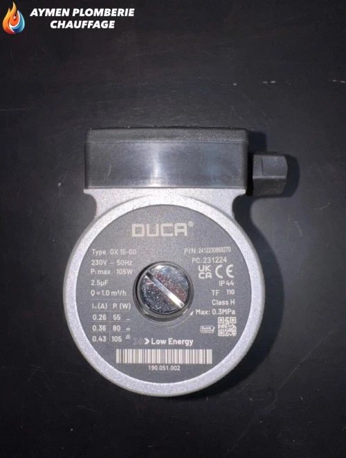 MOTEUR POMPE DUCA GRUNDFOS