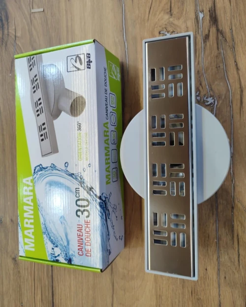 CANIVEAU DOUCHE 30CM MARMARA