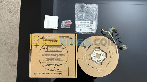  Kit complet fibre optique FTTH Nexans & Prysmian VertiCasa XS